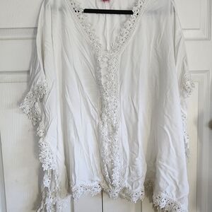 Sunny Leigh bat wing blouse